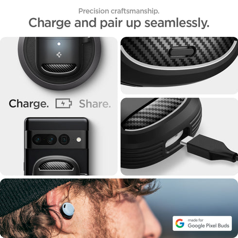 Spigen Pixel Buds Pro 2/1 Case – Rugged Armor
